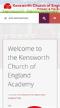 Mobile Screenshot of kensworthschool.co.uk